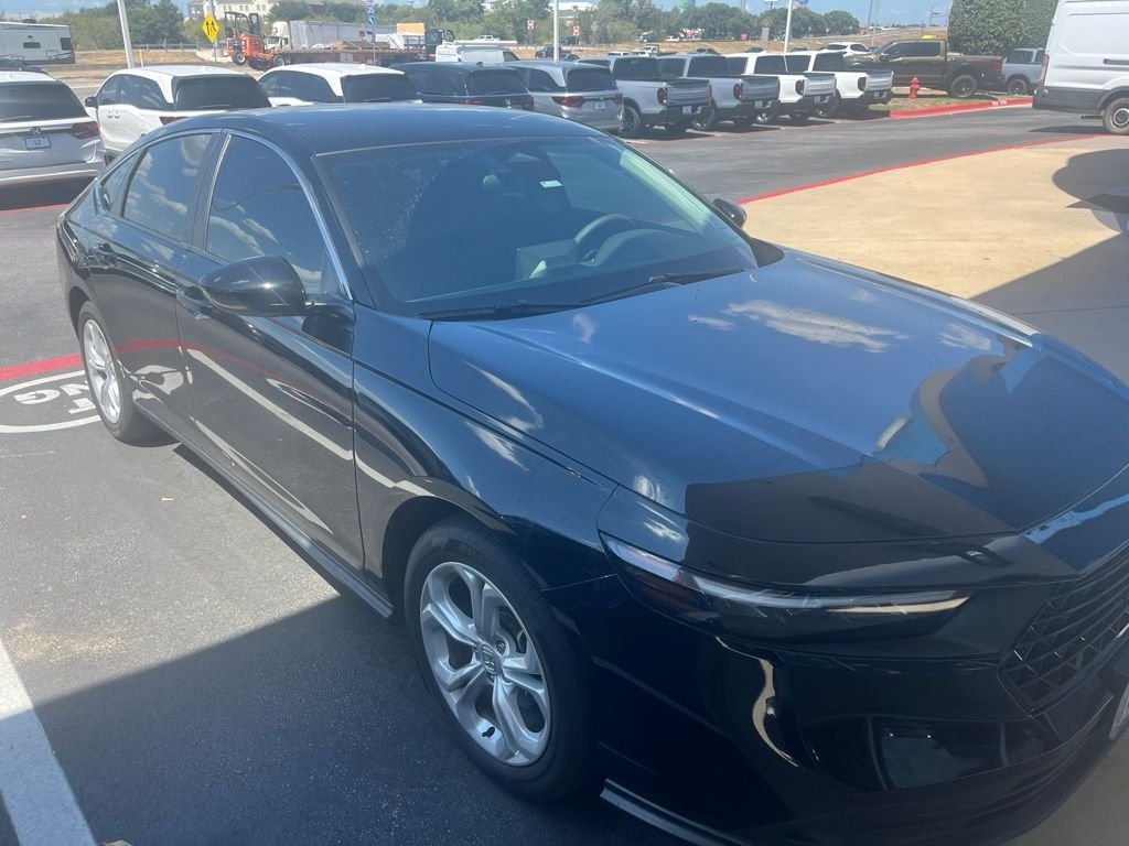 Used 2024 Crystal Black Pearl Honda LX image 3