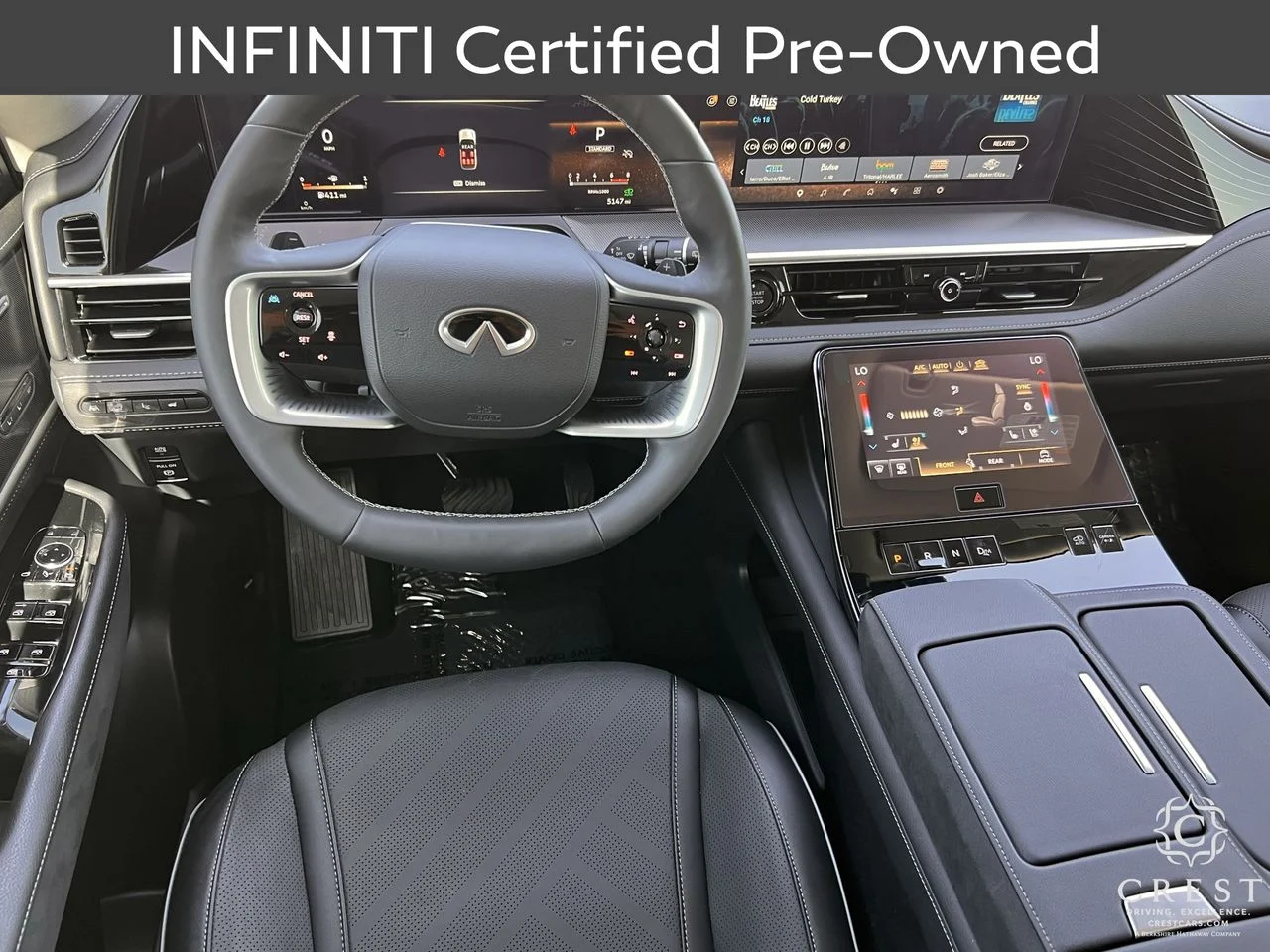 Certified Used 2026 Black Obsidian INFINITI LUXE image 13