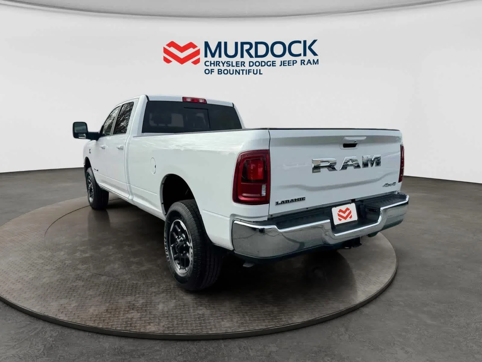 New 2026 Bright White Clear-Coat Exterior Paint RAM Laramie image 3