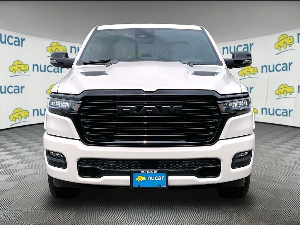New 2026 Ivory White Tri-Coat Pearl-Coat Exterior Paint RAM Laramie image 2