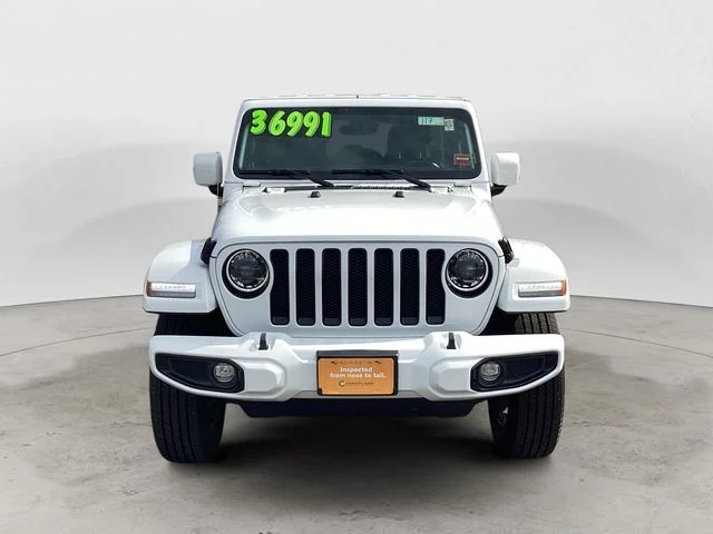 Certified Used 2023 Bright White Clearcoat Jeep Altitude image 8