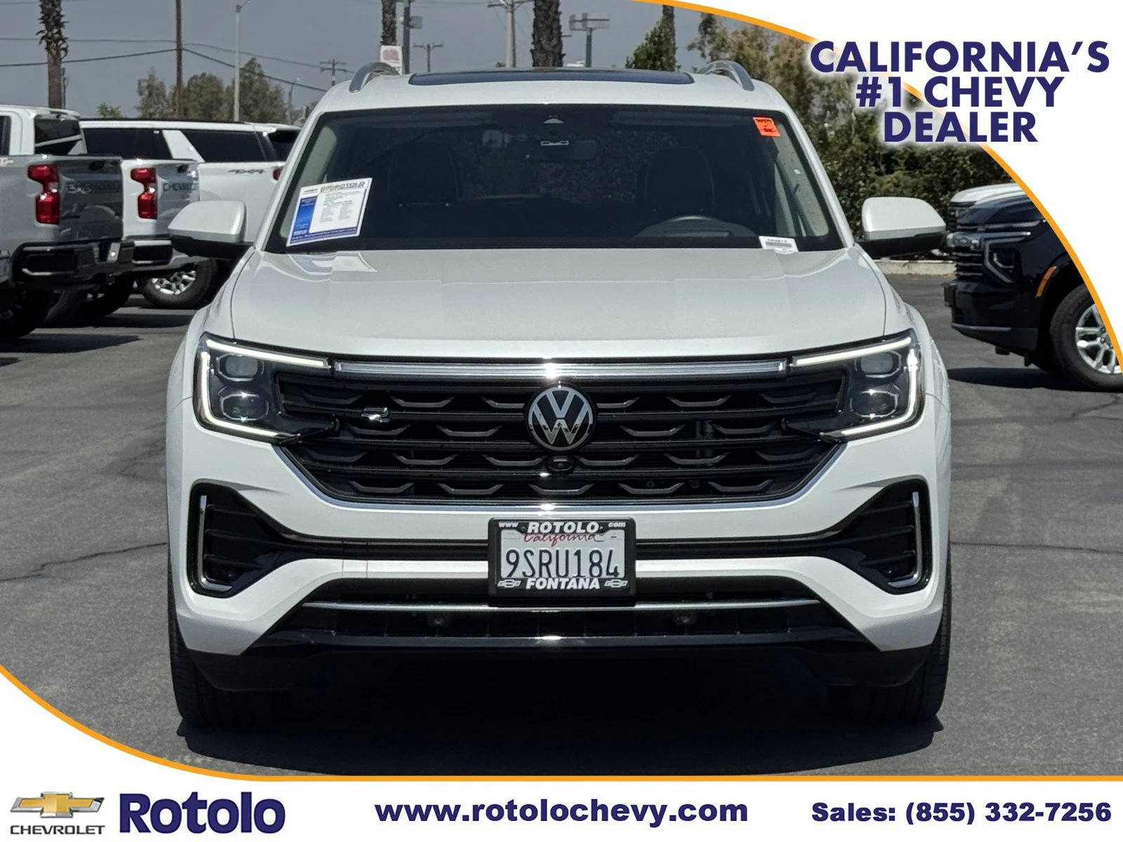 Used 2025 White Volkswagen 2.0T SEL Premium R-Line image 2