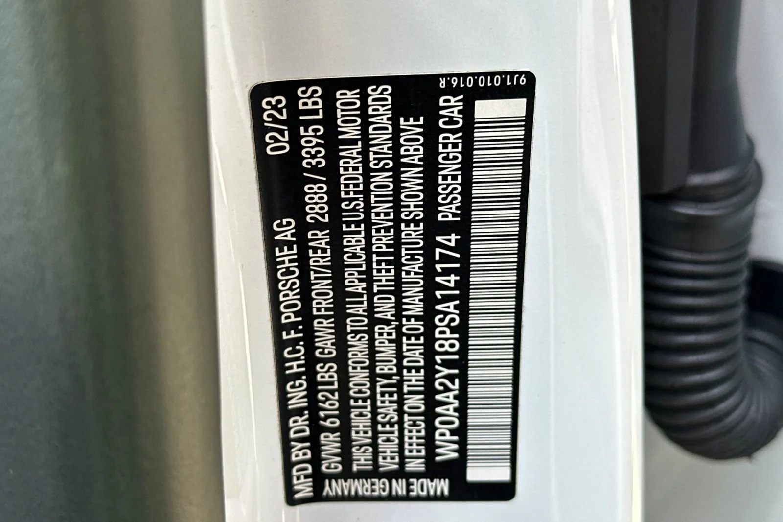 Certified Used 2023 Carrara White Metallic Porsche  image 28
