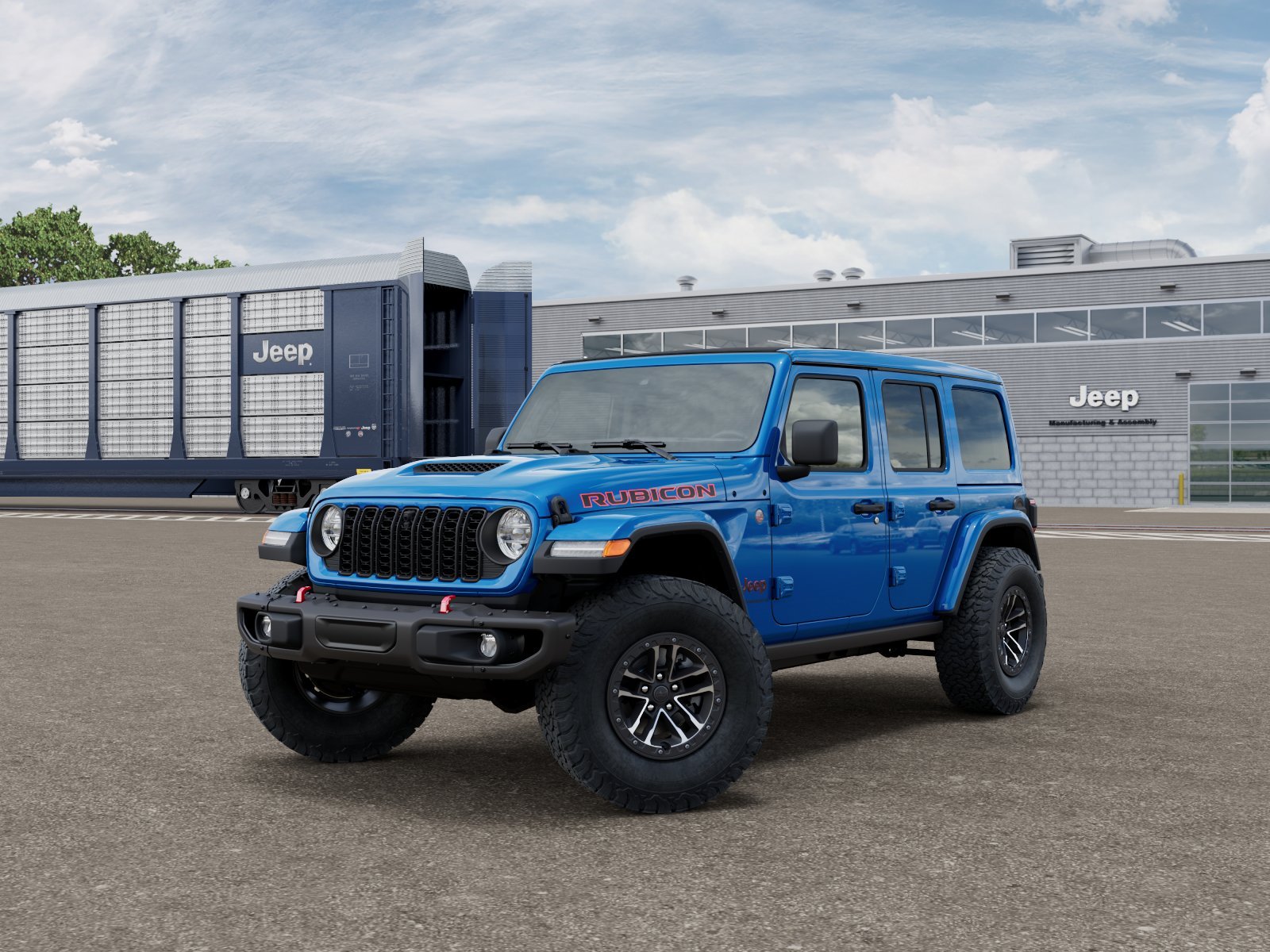 New 2026 Hydro Blue Pearlcoat Jeep Rubicon X image 27