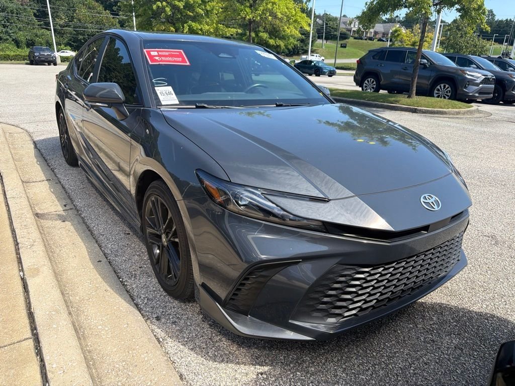 Used 2025 Black Toyota SE image 4
