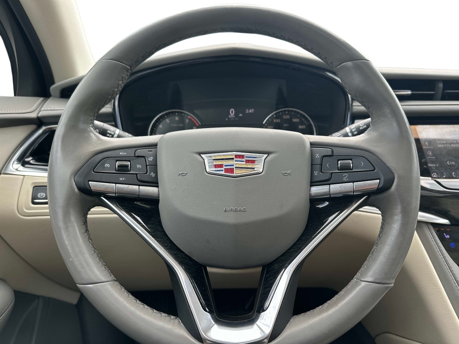Used 2021 Garnet Metallic Cadillac Premium Luxury image 21