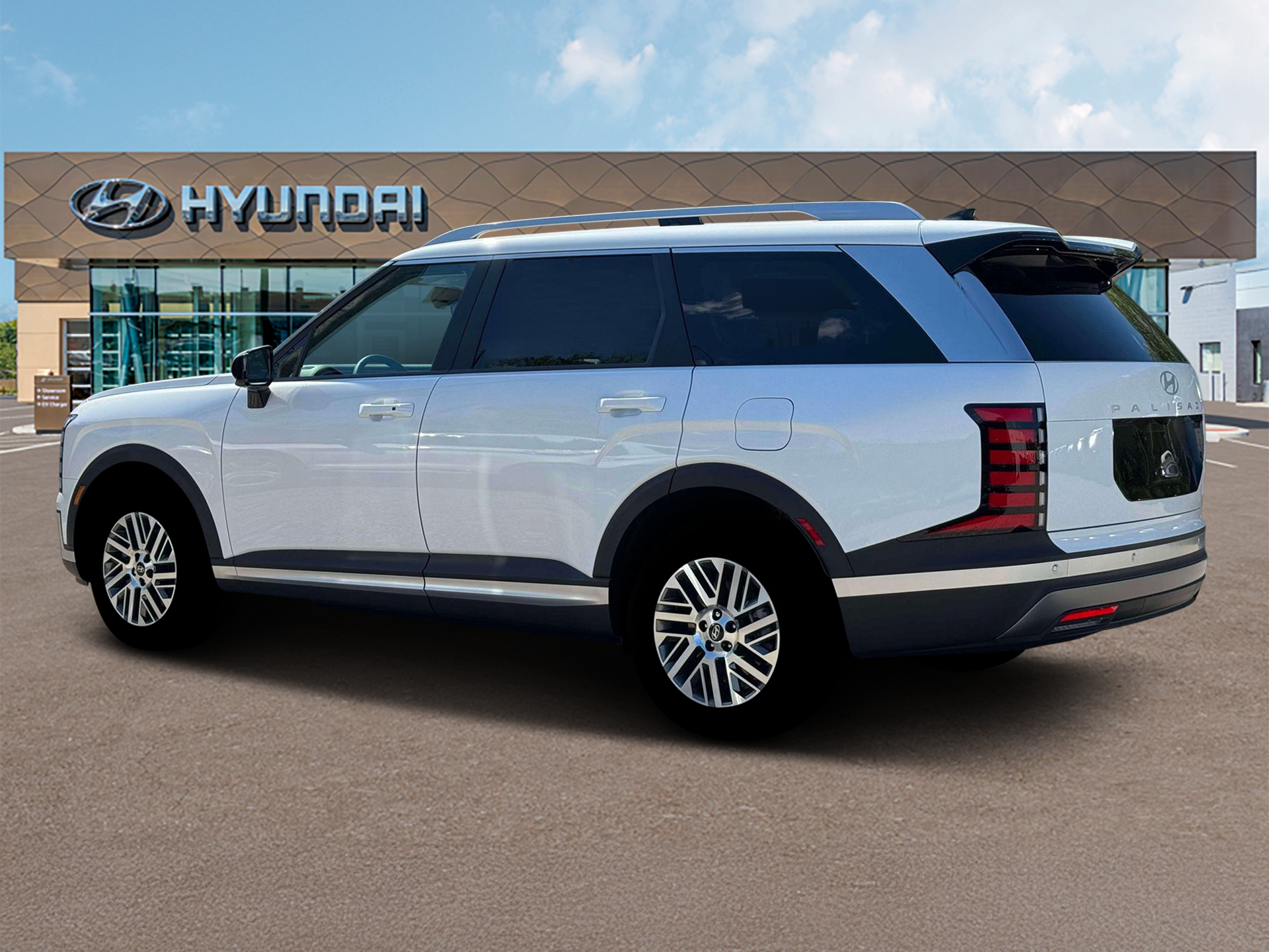 New 2026 White Hyundai SEL AWD image 4