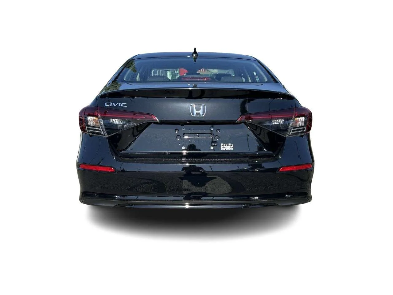 Used 2025 Crystal Black Pearl Honda LX CVT Sedan Certified Pre-Owned   No Accident   O image 12