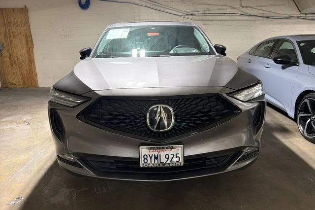 Used 2022 Liquid Carbon Metallic Acura A-Spec image 3