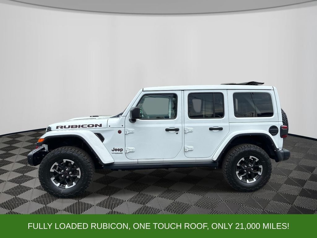 Used 2021 White Jeep Unlimited Rubicon image 4