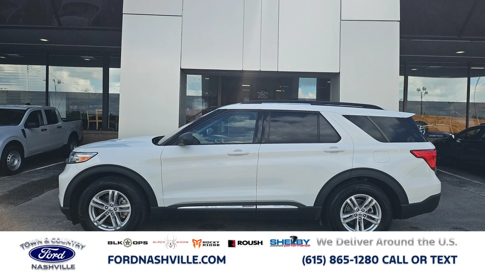 Used 2023 White Ford XLT RWD image 2