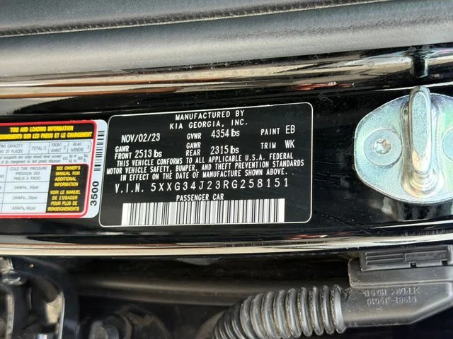 Certified Used 2024 Black Kia EX image 30