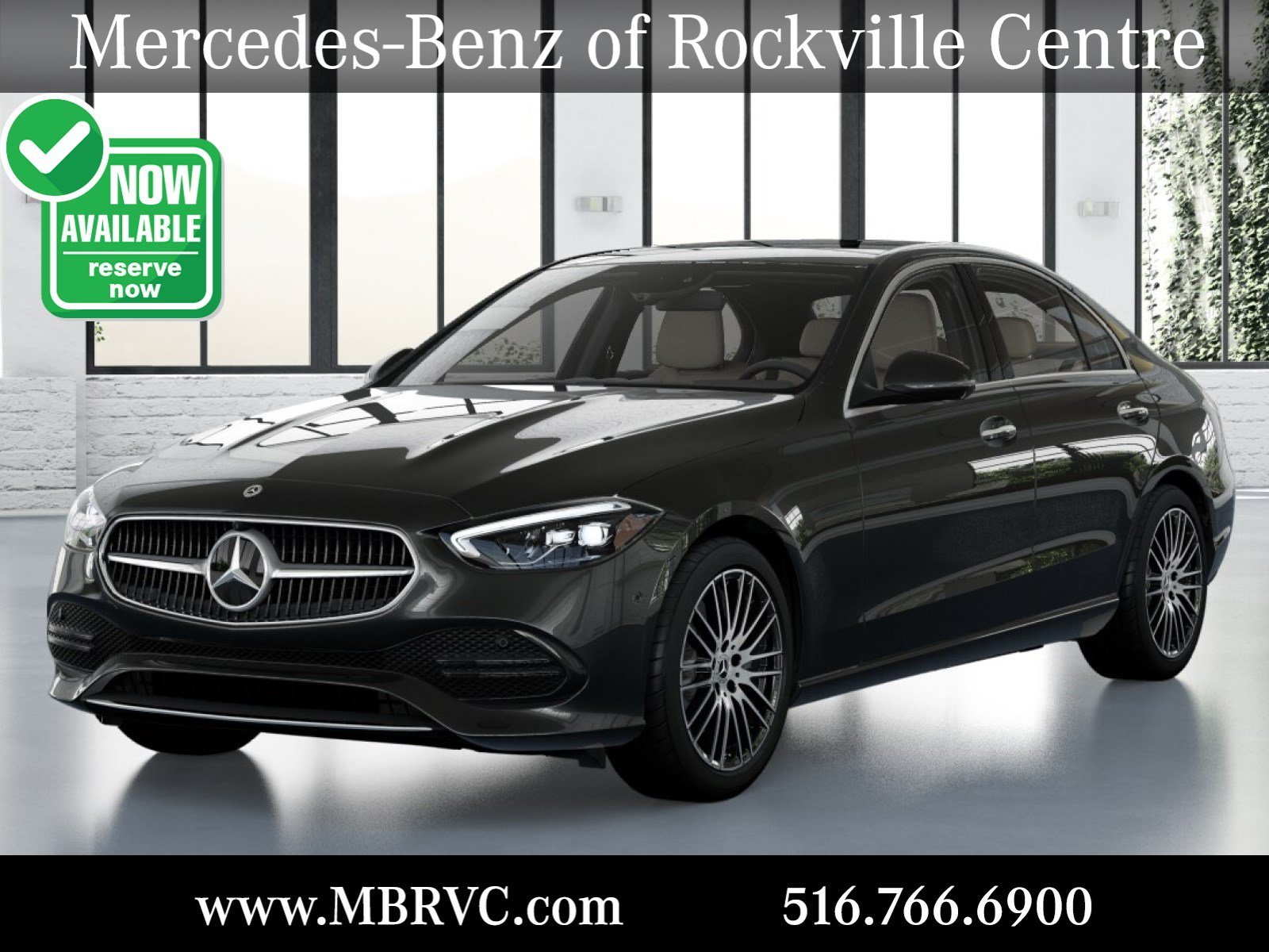 New 2026 Graphite Grey Metallic Mercedes-Benz C 300 4MATIC® image 1