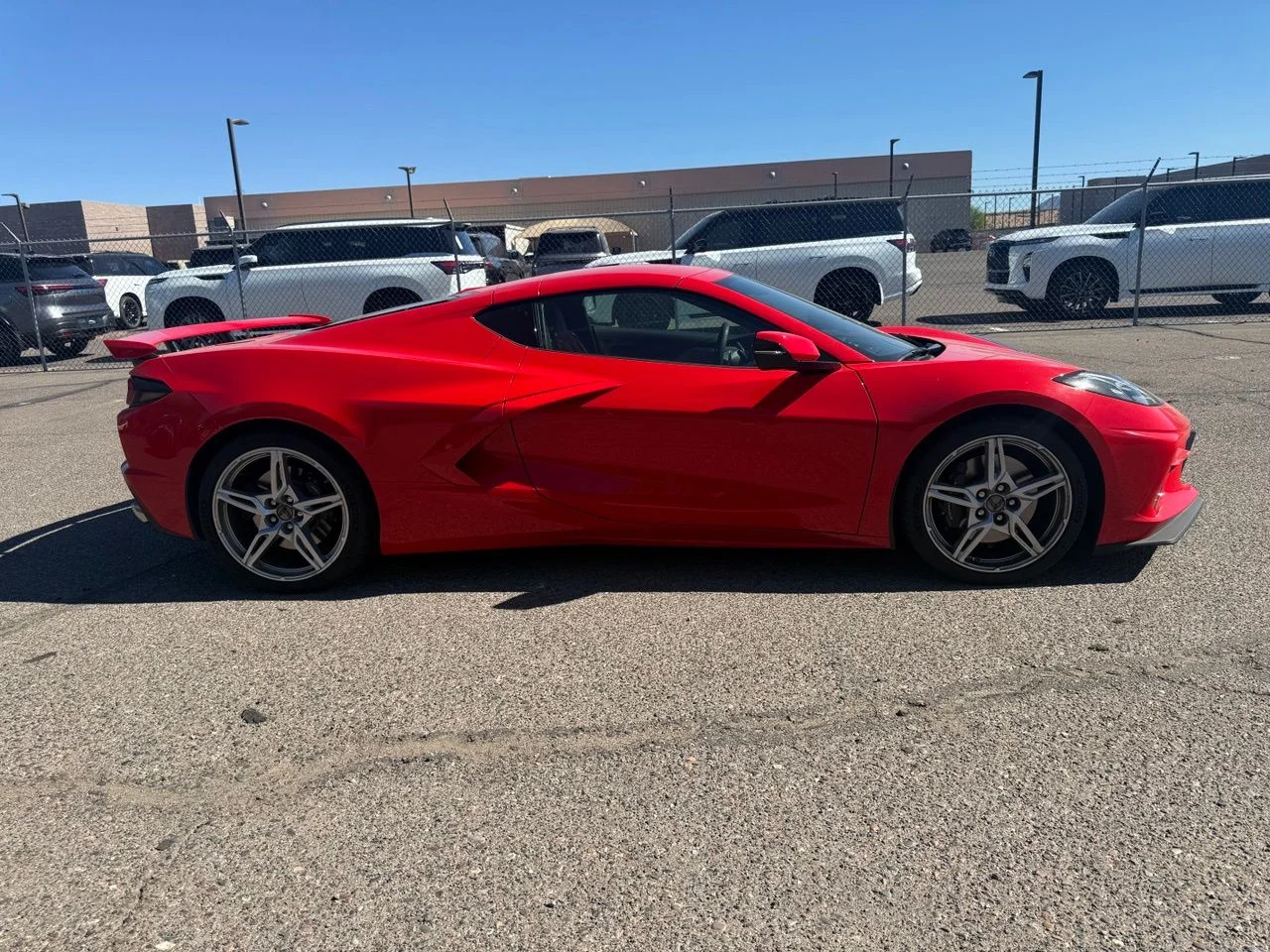 Used 2025 Torch Red Chevrolet Stingray image 4