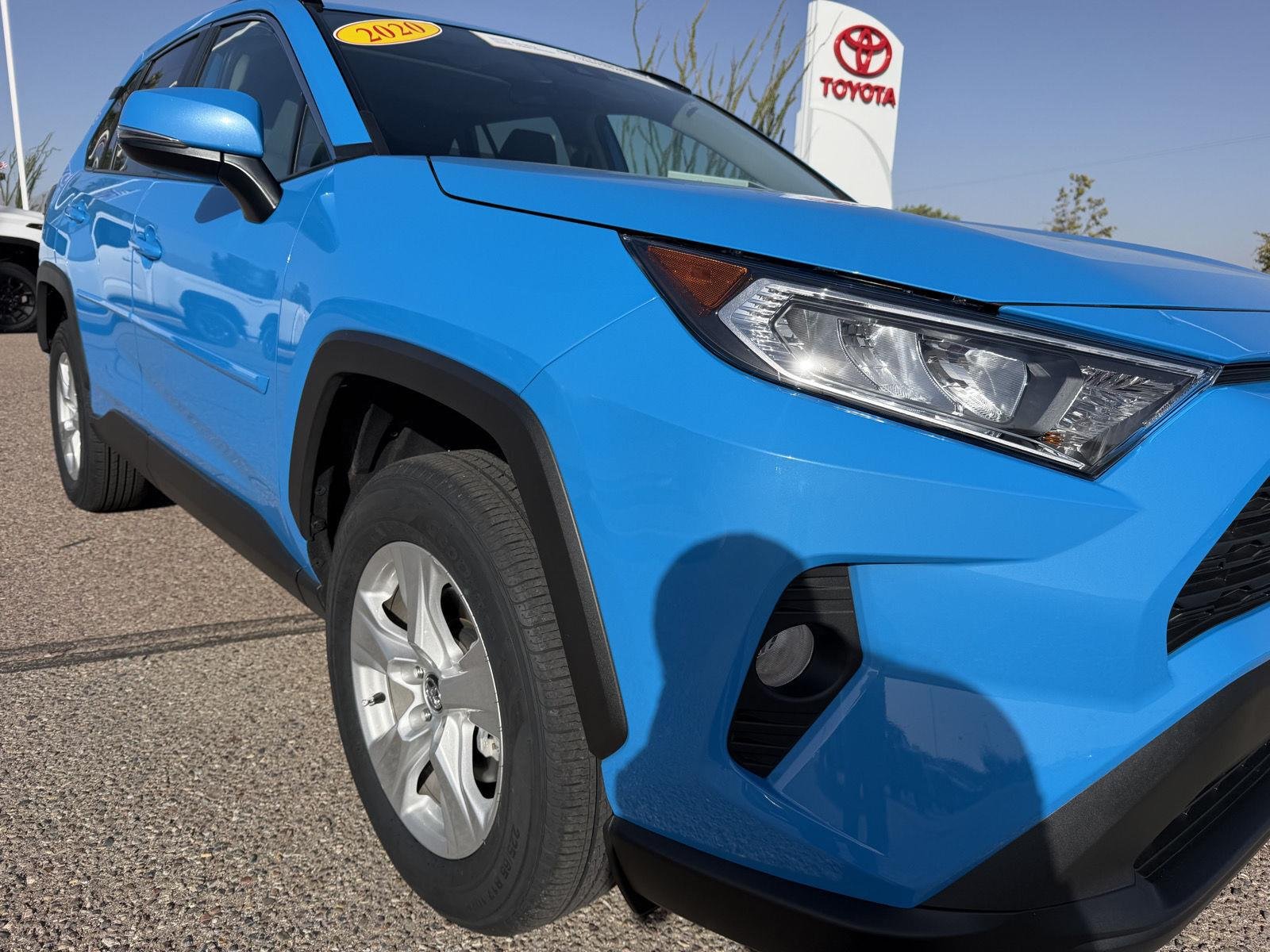 Certified Used 2020 Blue Flame Toyota XLE image 16