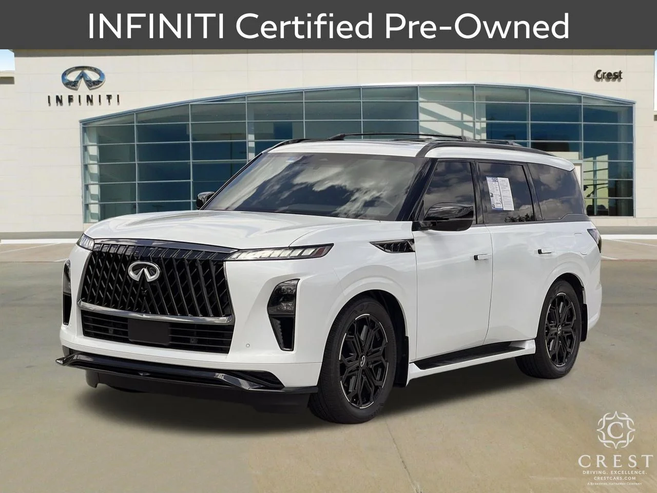 Certified Used 2026 Radiant White INFINITI SPORT image 8