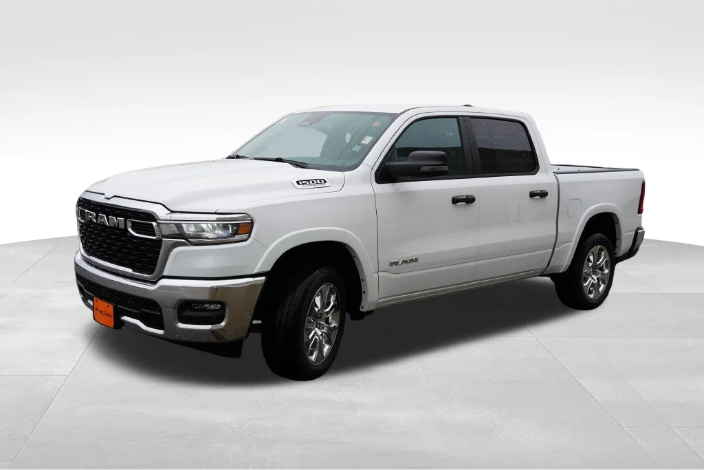 New 2026 Bright White Clear-Coat Exterior Paint RAM Big Horn image 7