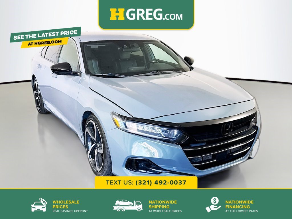 Used 2021 Lunar Silver Metallic Honda Sport image 1