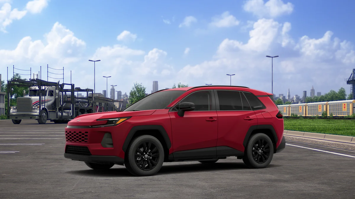 New 2026 Ruby Flare Pearl Toyota XLE Premium image 2