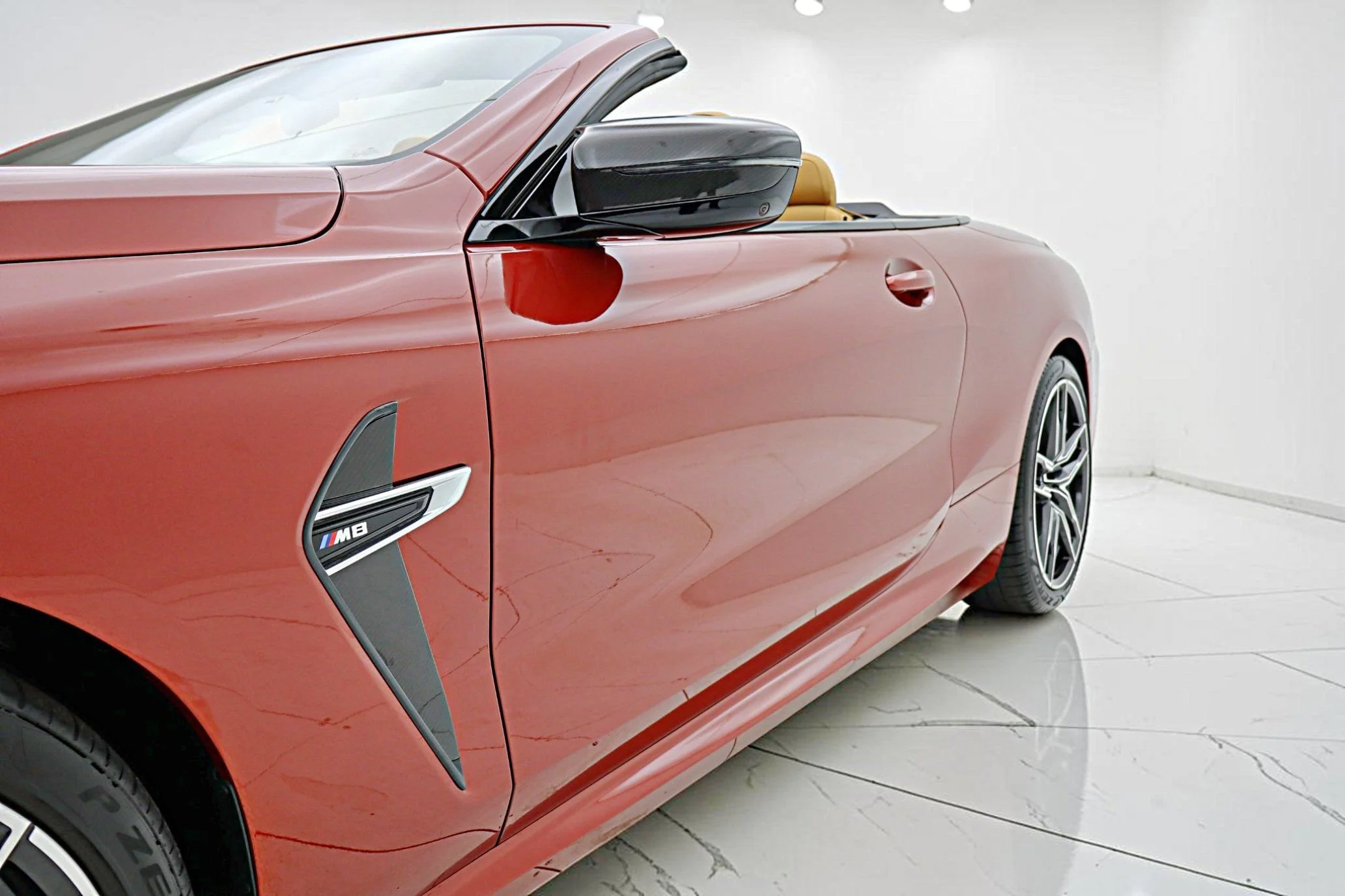 Used 2020 Motegi Red Metallic BMW Convertible image 31