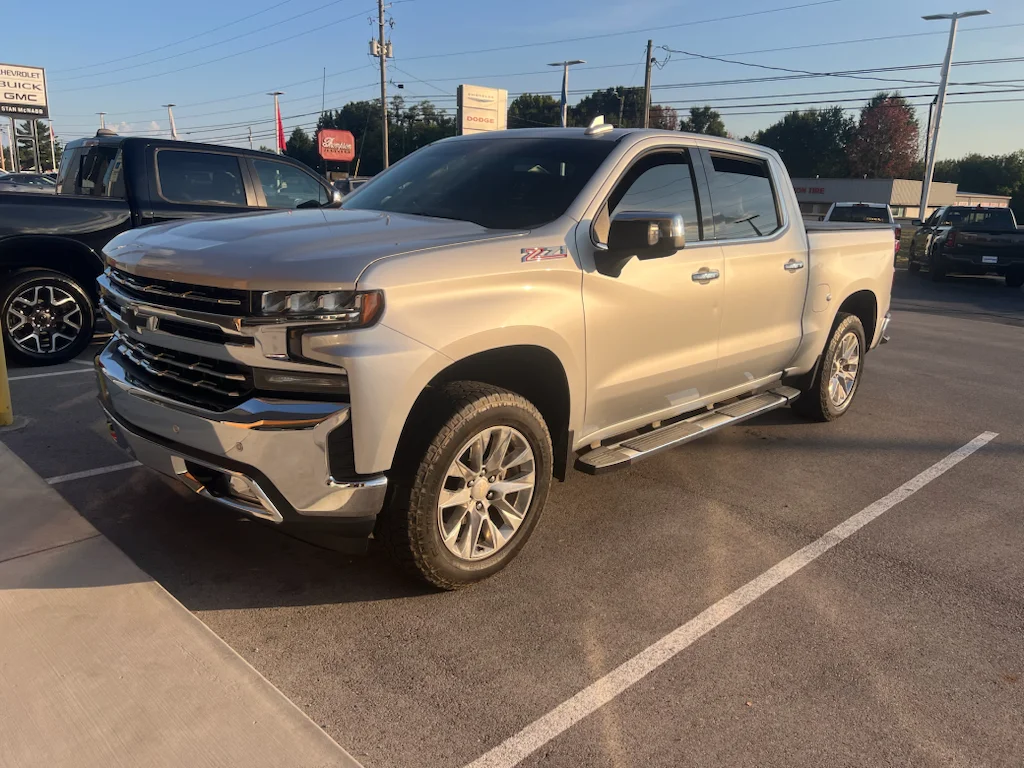 Used 2019 Silver Ice Metallic Chevrolet LTZ image 1