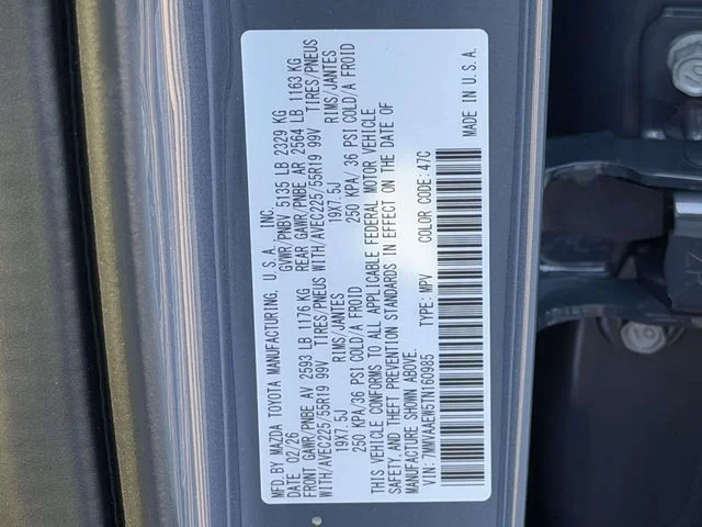 New 2026 Gray Metallic Mazda Premium Plus image 30