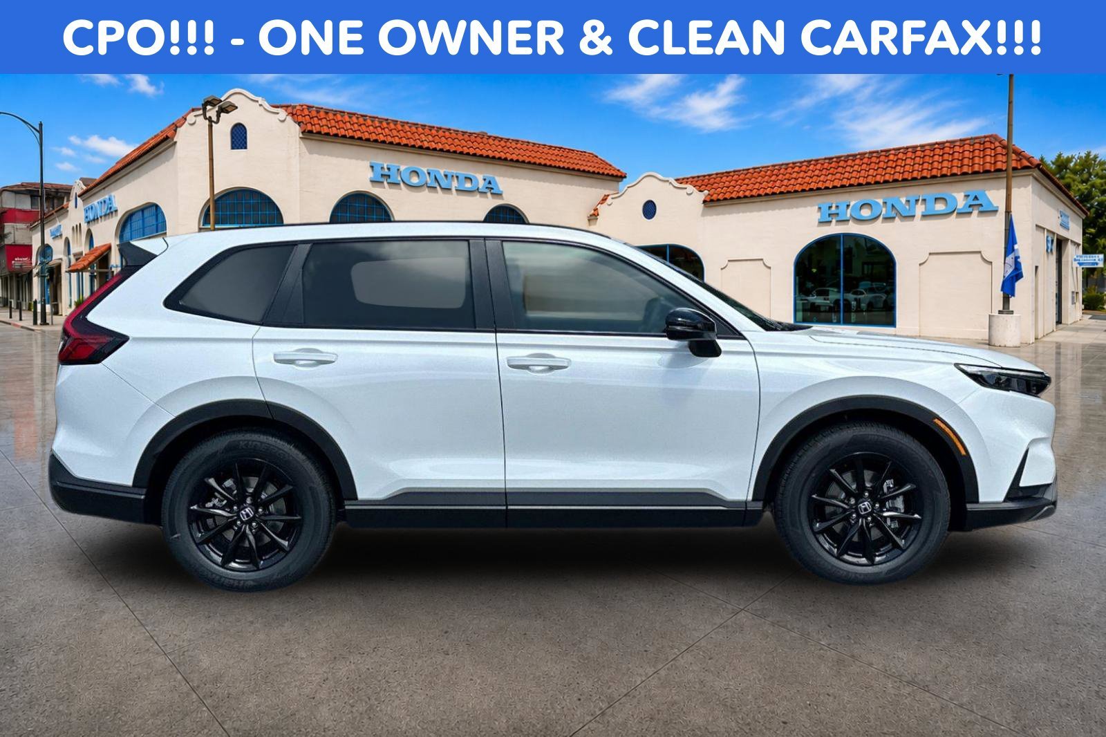 Certified Used 2026 Platinum White Pearl Honda Sport-L image 3
