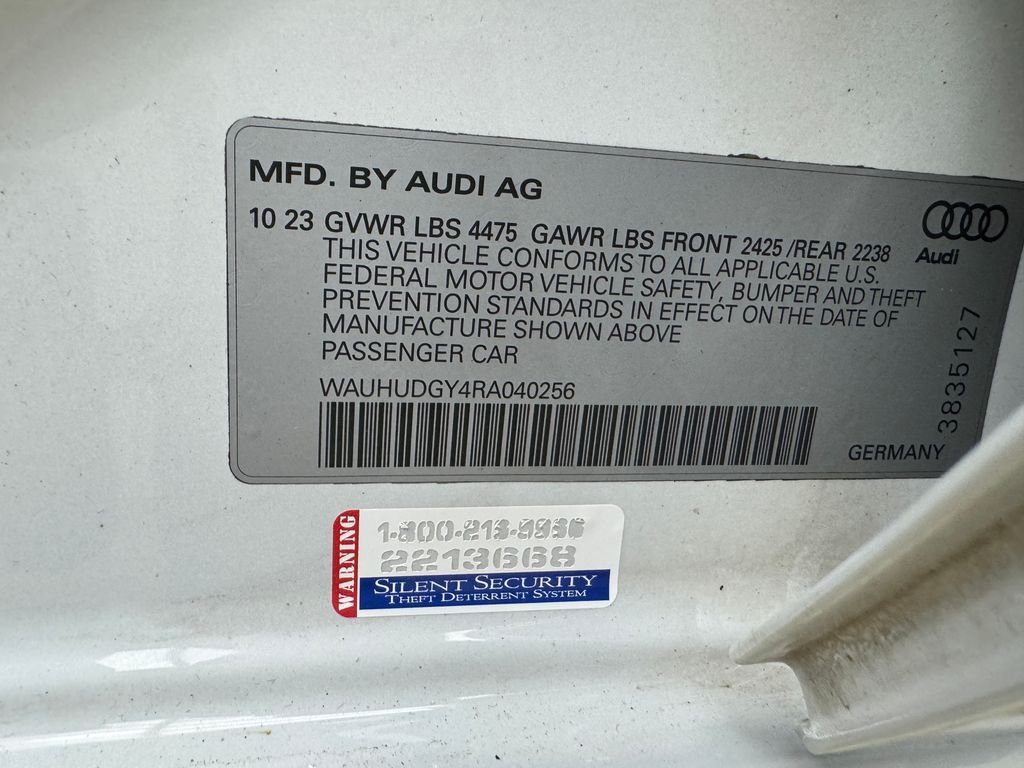 Used 2024 White Audi 40 Premium Plus image 31