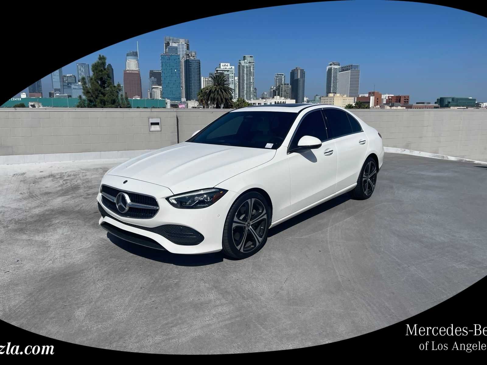 Certified Used 2024 Polar White Mercedes-Benz C 300 image 1