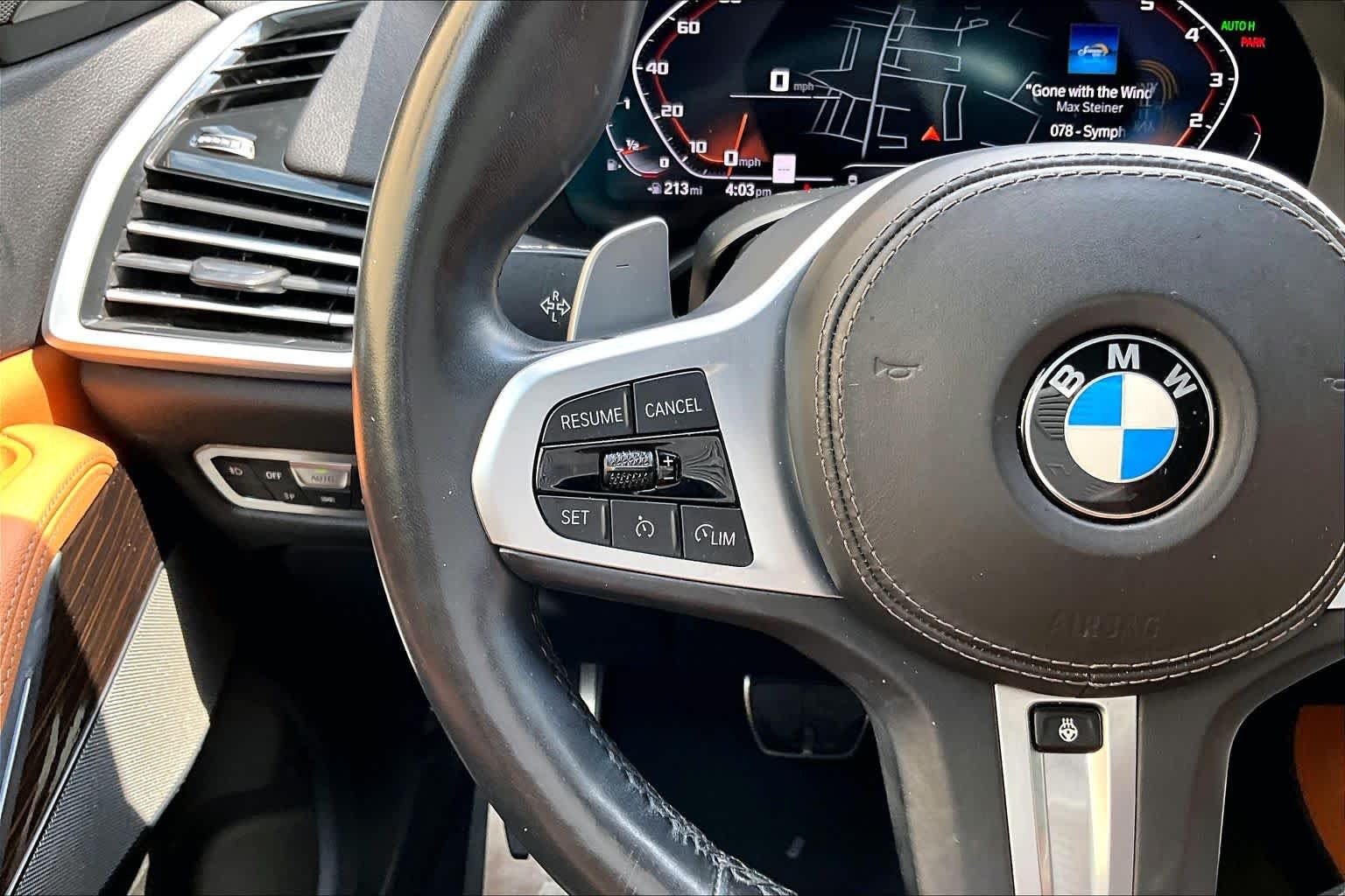 Used 2021 Arctic Gray Metallic BMW M50i image 24