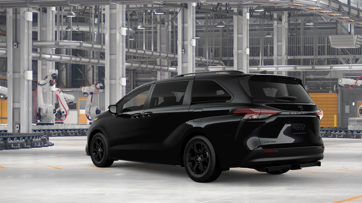 New 2026 Midnight Black Metallic Toyota Woodland Edition image 6