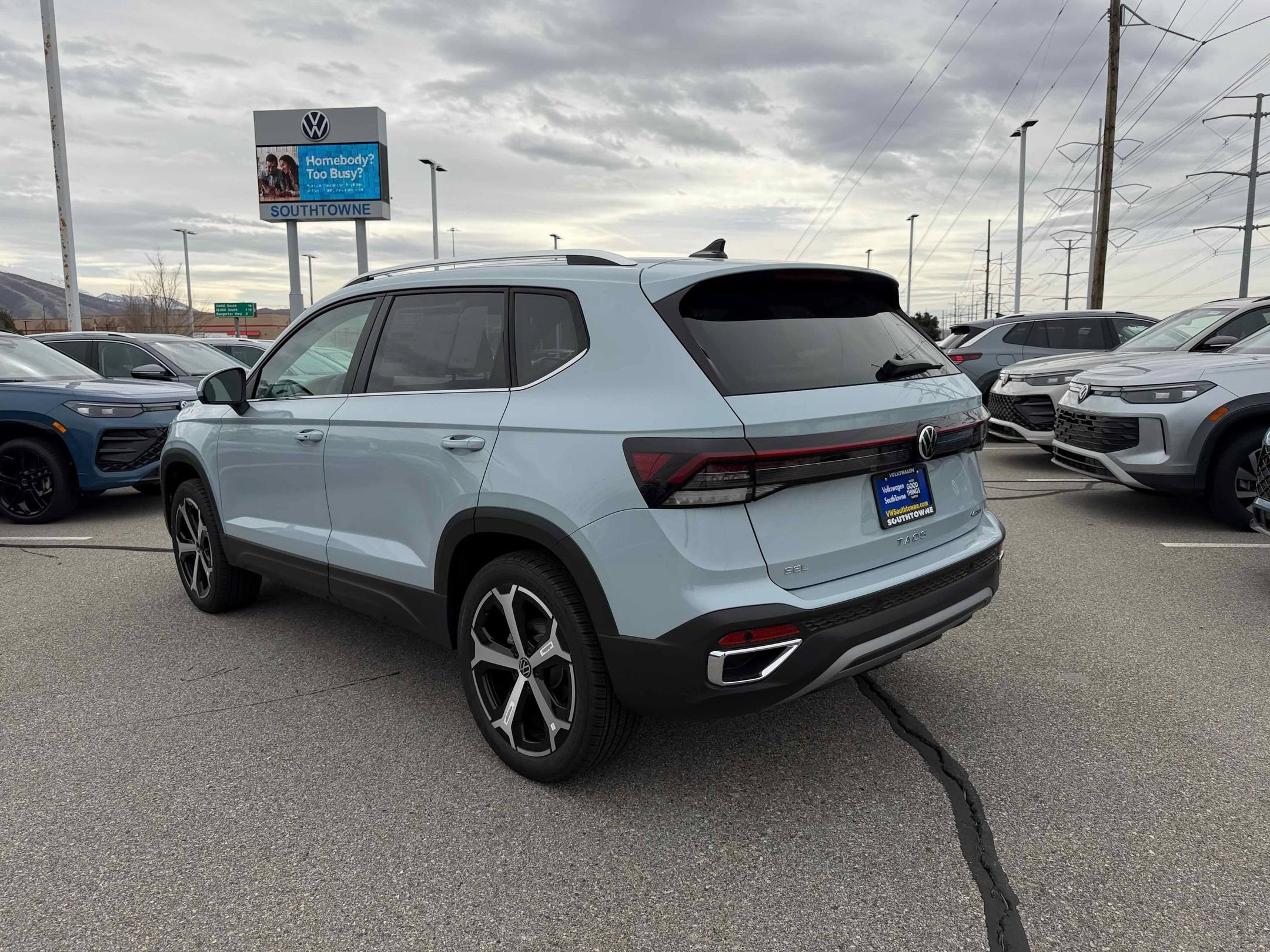 New 2026 Gray Volkswagen SEL image 9