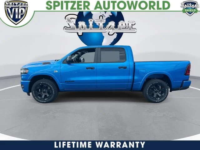 New 2026 Hydro Blue Pearl-Coat Exterior Paint RAM Big Horn/Lone Star image 6