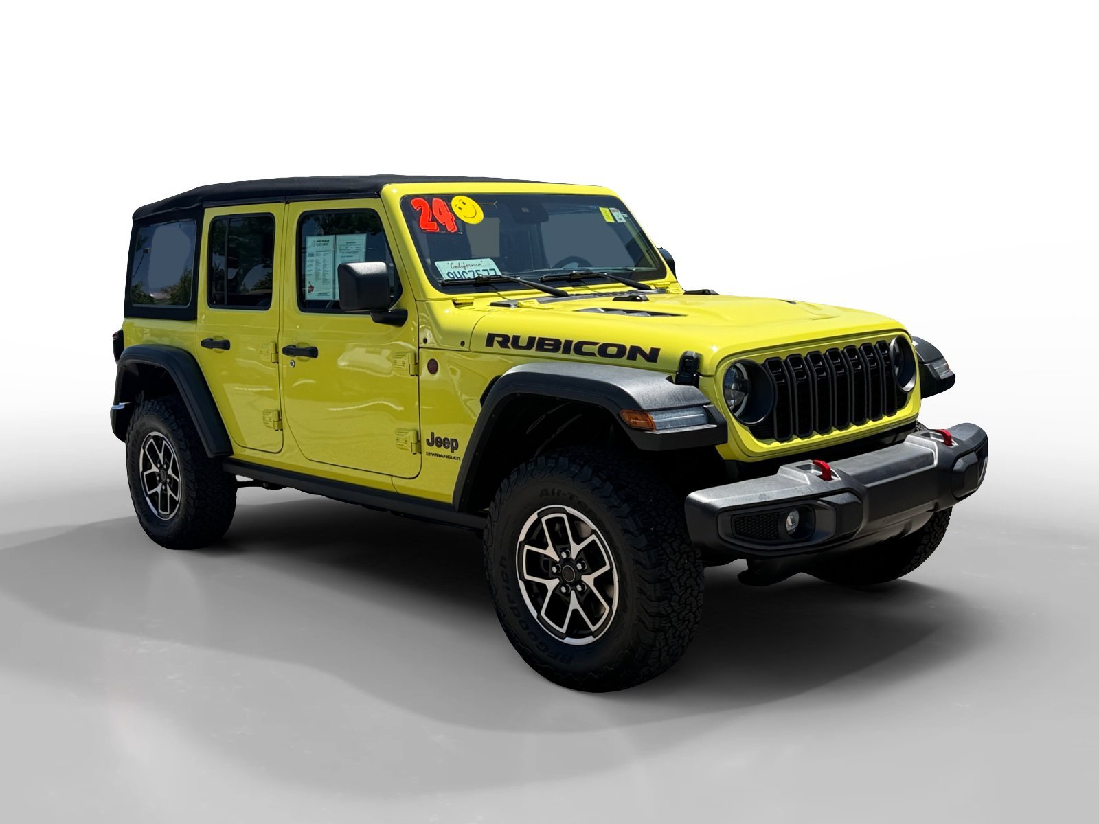 Used 2024 High Velocity Clearcoat JEEP Rubicon image 7