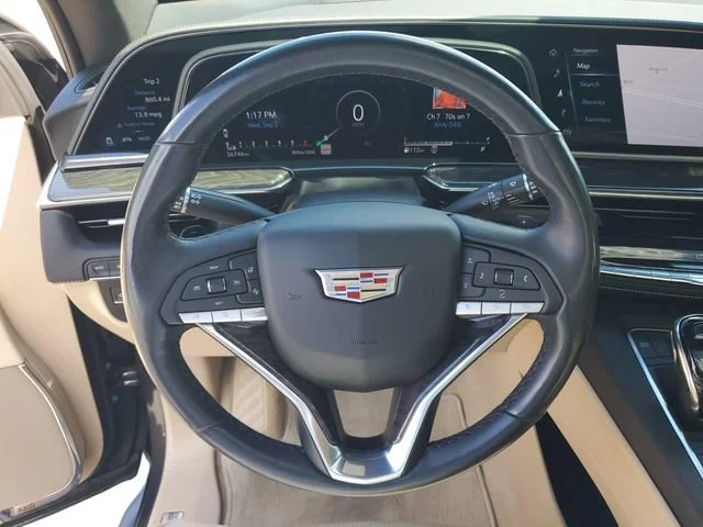 Used 2021 DARK MOCHA METALLIC Cadillac Premium Luxury image 14