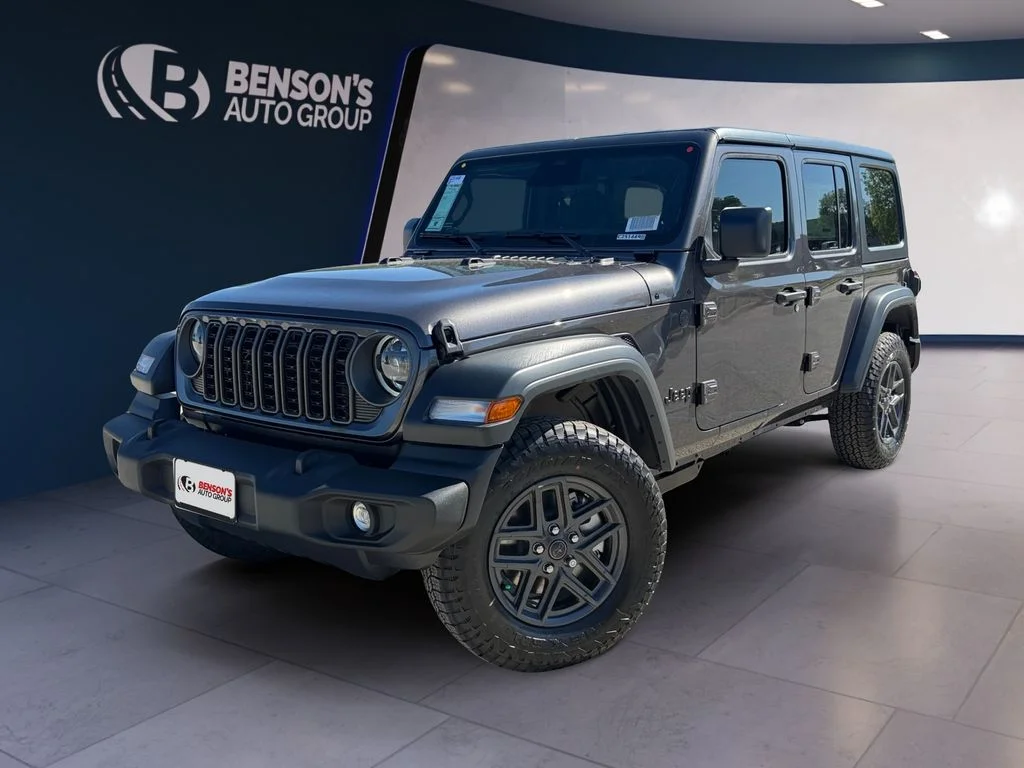 New 2026 Gray Jeep Sport S image 1
