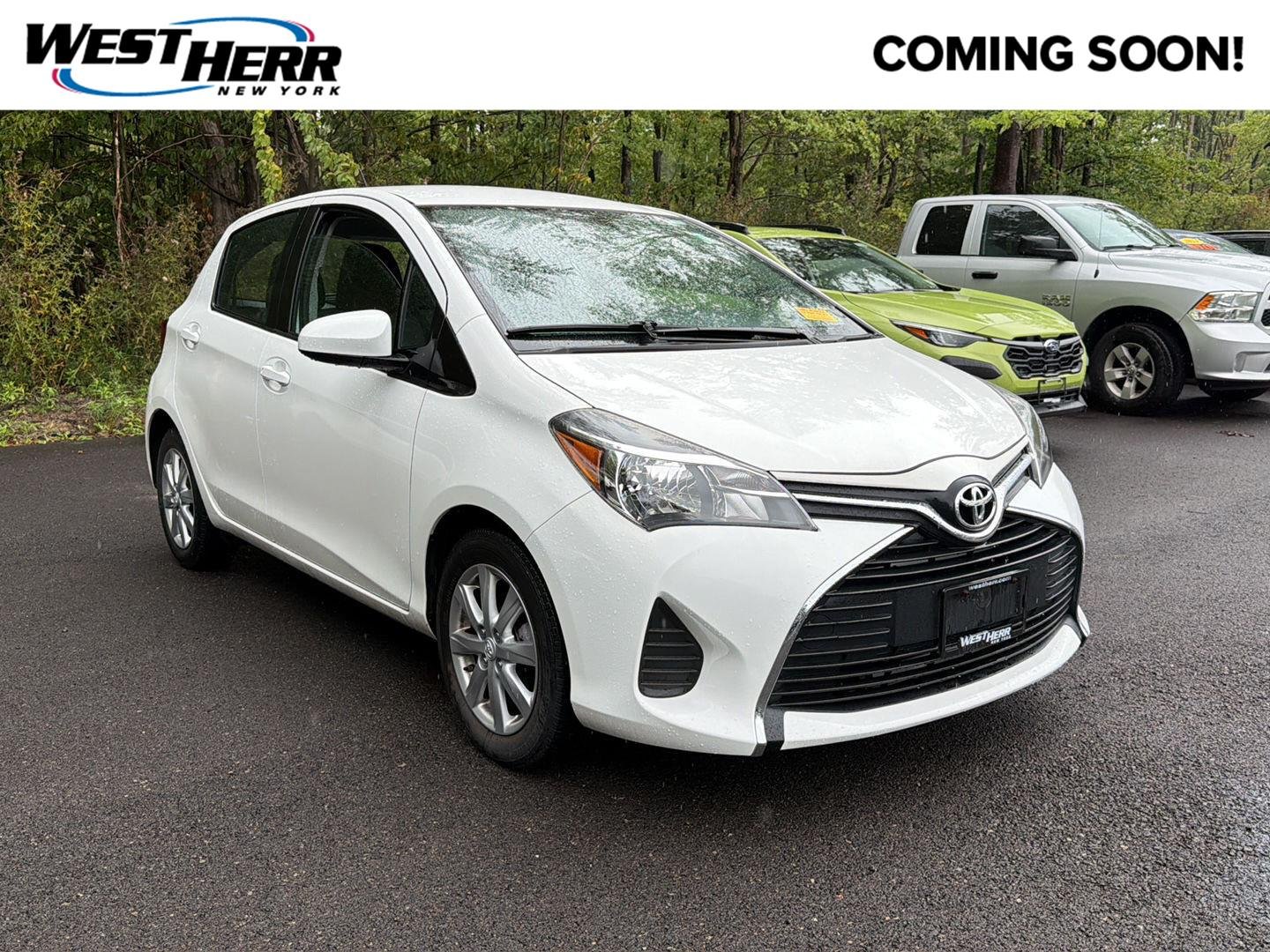Used 2017 Super White Toyota LE image 1