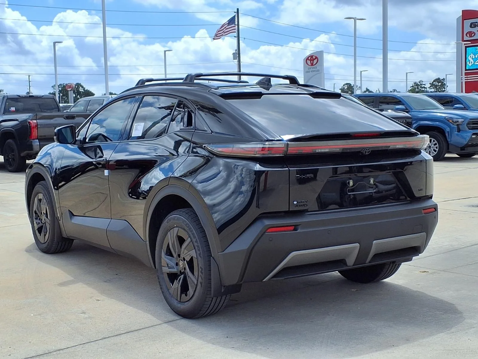 New 2026 Black Toyota SE image 2