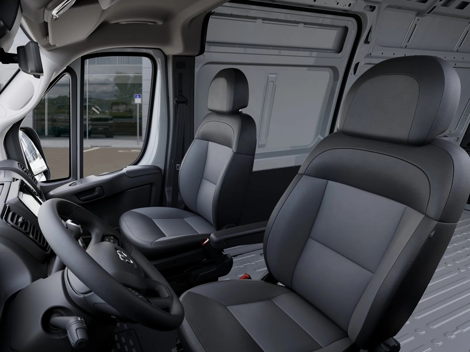 New 2026 Bright White Clearcoat RAM High Roof image 62