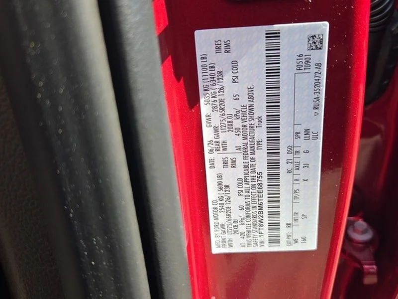 New 2026 Ruby Red Metallic Tinted Clearcoat Ford F-250® King Ranch® image 6