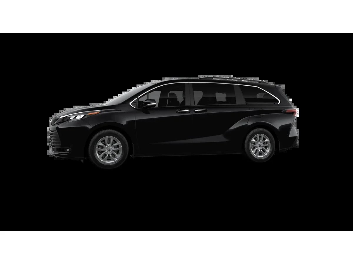 New 2026 Midnight Black Metallic Toyota XLE image 3
