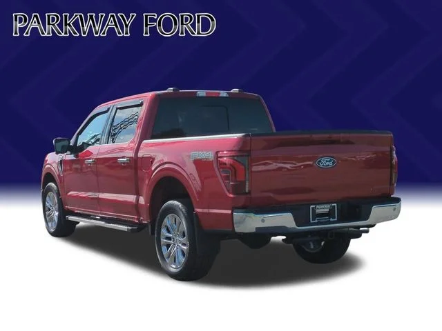 Used 2025 Red Ford Lariat image 3