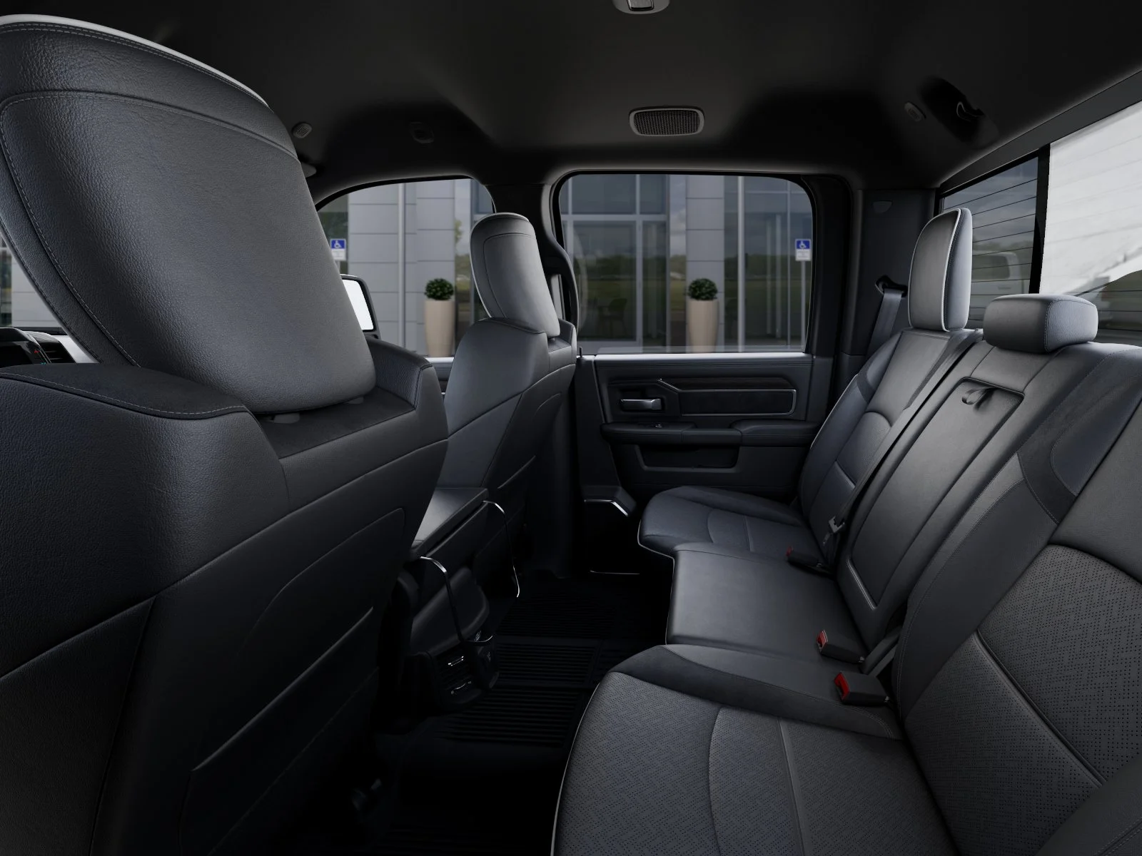 New 2026 Molten Red Pearl-Coat Exterior Paint RAM Laramie image 50