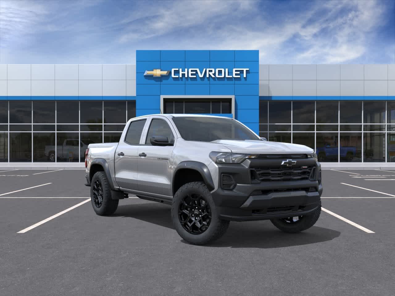 New 2026 Sterling Gray Metallic Chevrolet Trail Boss image 1