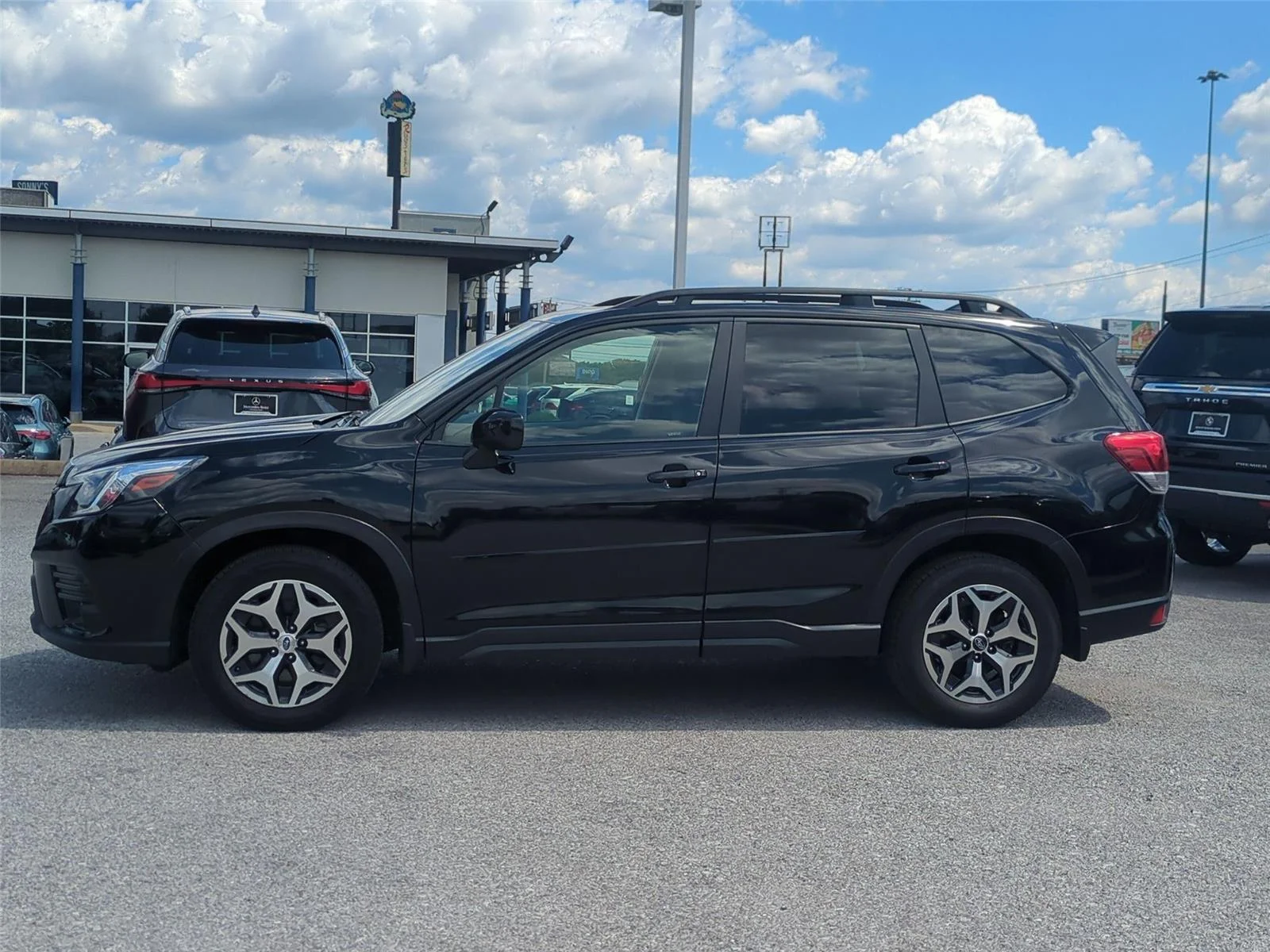 Used 2023 BLACK SUBARU PREM image 2