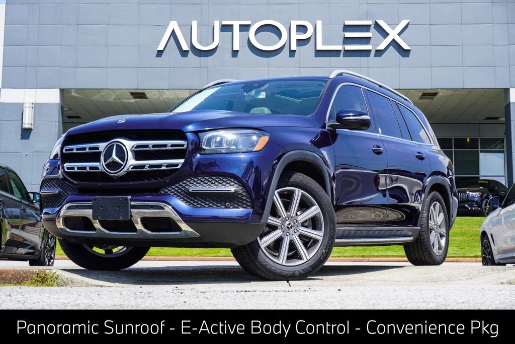 Used 2020 Blue Mercedes-Benz GLS 450 image 1