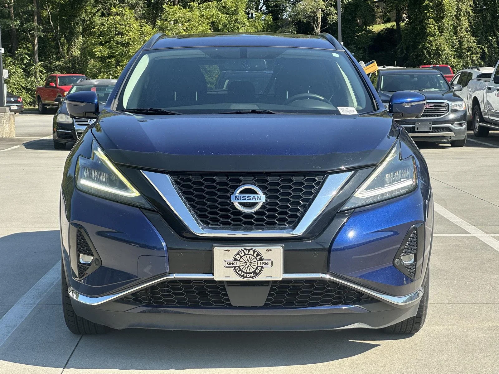 Used 2019 Deep Blue Pearl Nissan SV image 2