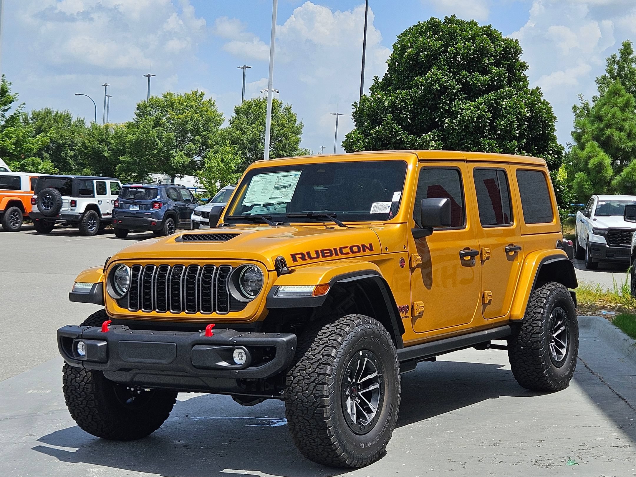 New 2026 Goldilocks Exterior Paint Jeep Rubicon X image 3