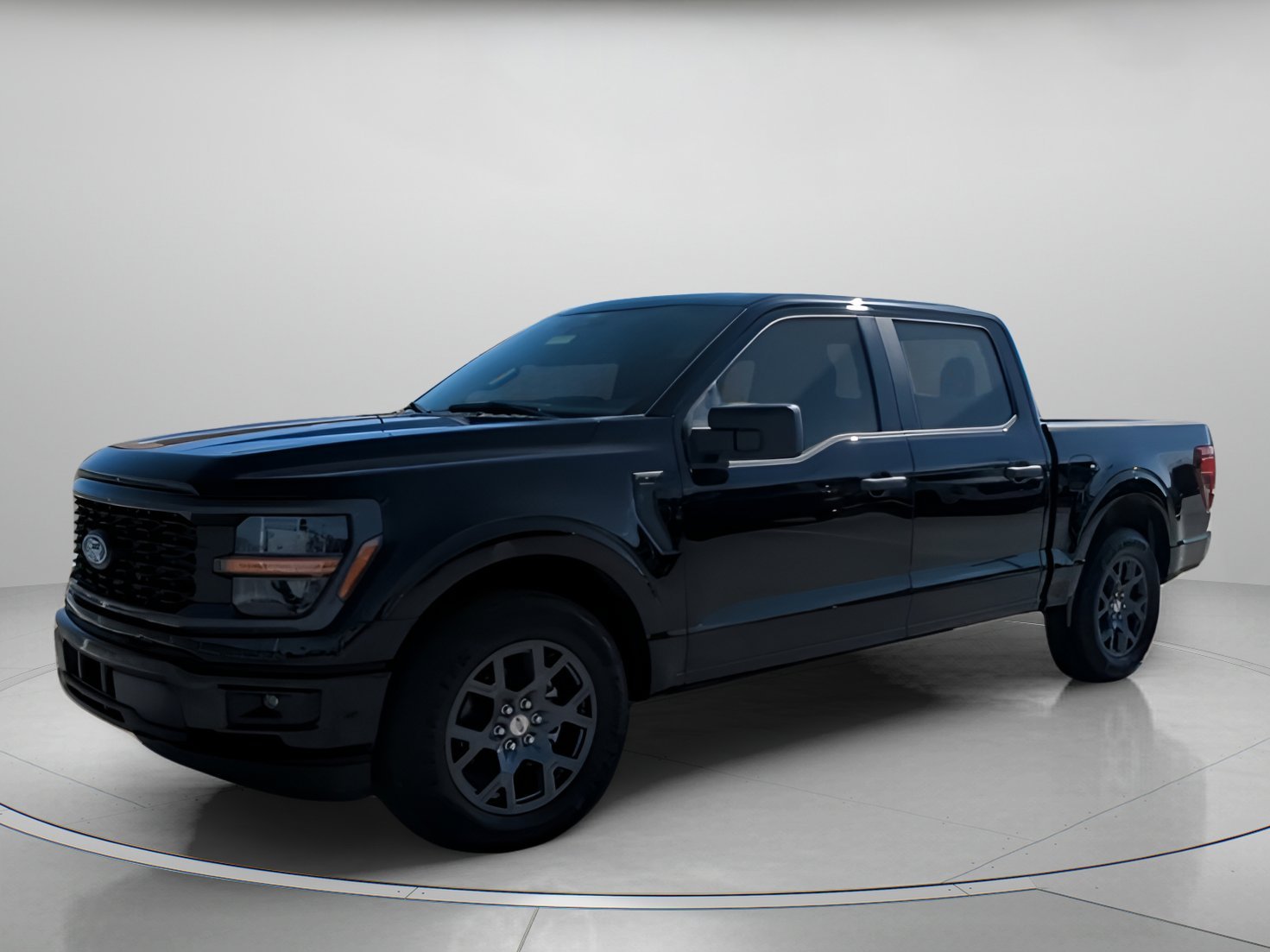 New 2026 Agate Black Metallic Ford STX Crew Cab Pickup image 7