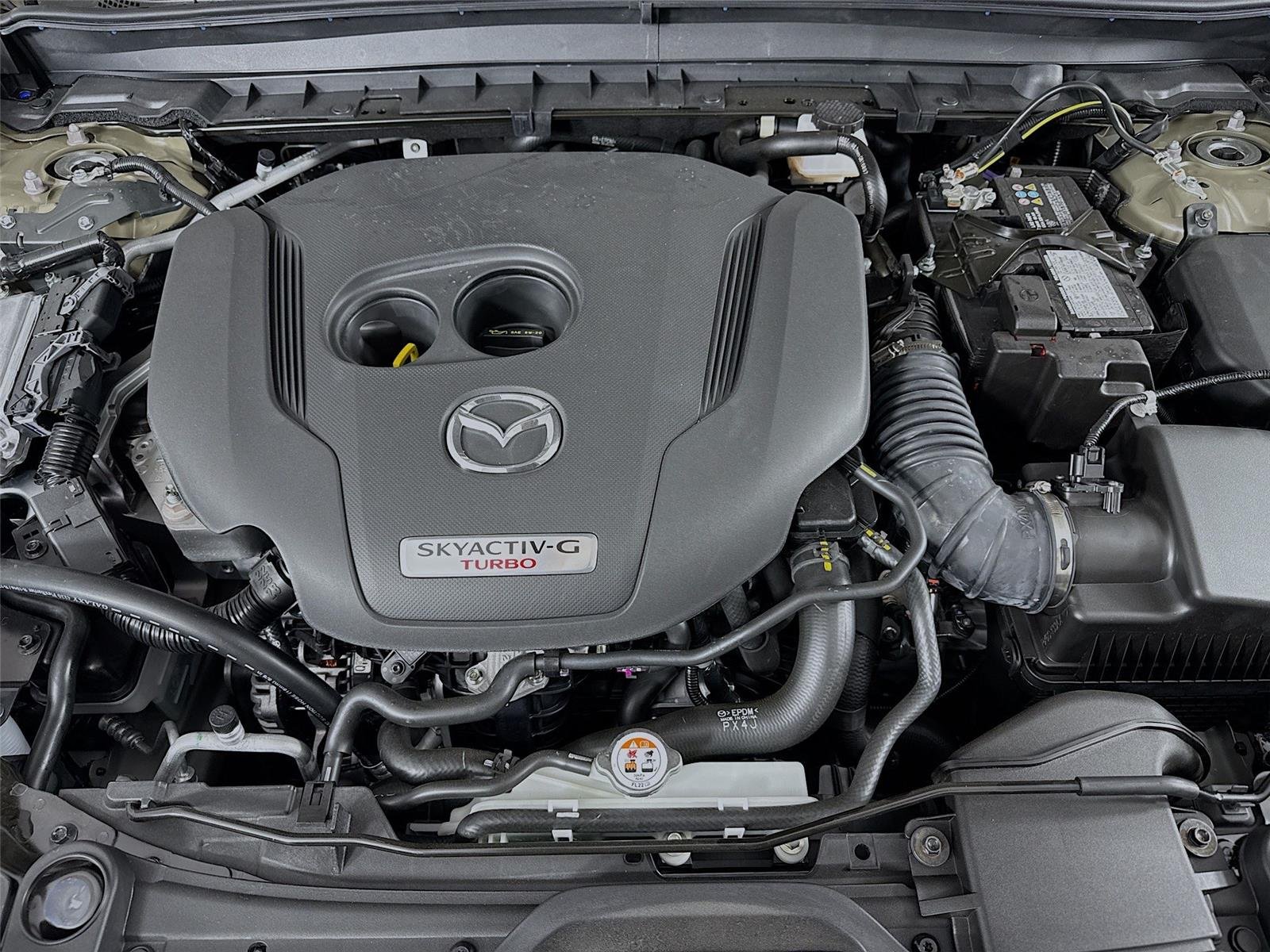 New 2025 Zircon Sand Metallic Mazda 2.5 Turbo Carbon AWD image 13